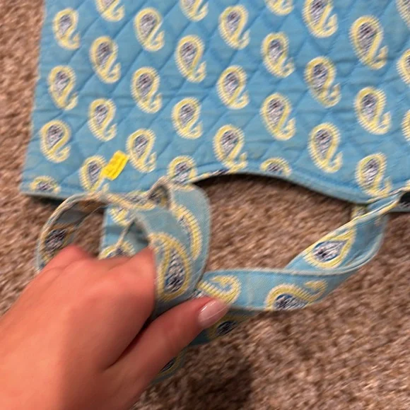 Vera Bradley Sky Blue Purse - Picture 6 of 6